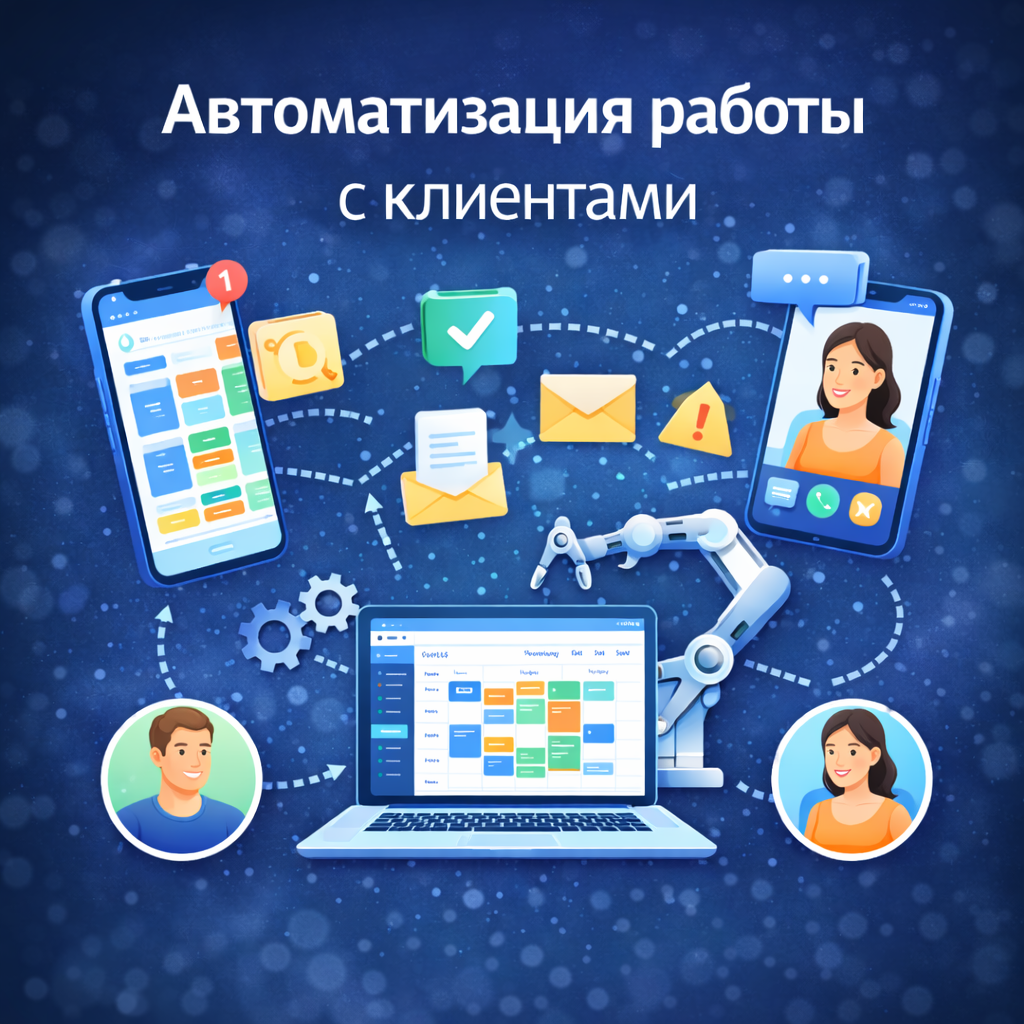 Автоматизация работы с клиентами