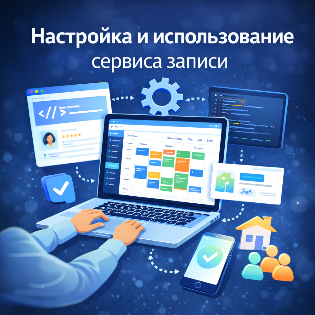 Настройка и использование сервиса записи