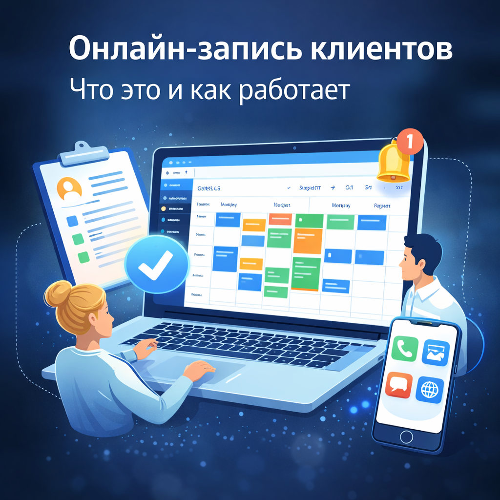 Онлайн запись клиентов - что это и как работает
